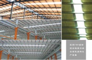 Frp Colored roofing tiles