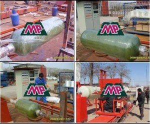 FRP Gas Cylinder Winding Machine