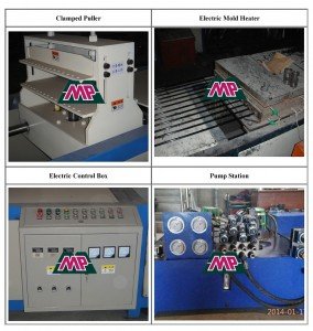 frp hydraulic pultruded machine line