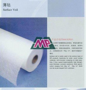 fiberglass surface veil