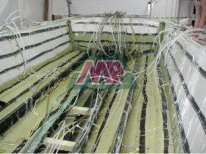 begin resin infusion